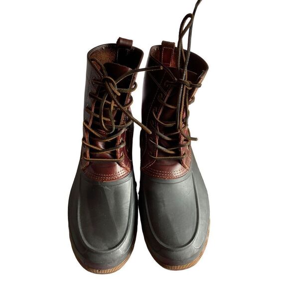 Sperry Topsider men’s decoy duck leather rubber boots, size 11 ￼